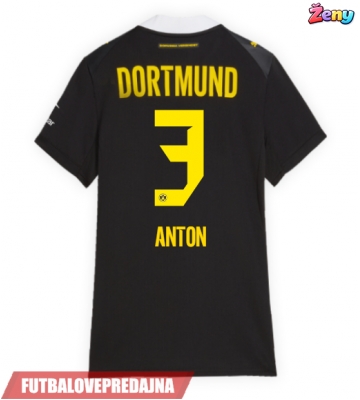Lacne Ženy Futbalové dres Borussia Dortmund Waldemar Anton #3 2026-27 Krátky Rukáv - Preč